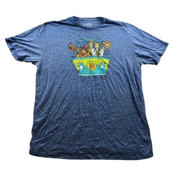 Scooby-Doo Mens T-Shirt Size 3XL Short Sleeve Y2K Graphic Tee Classic Casual - Picture 1 of 8
